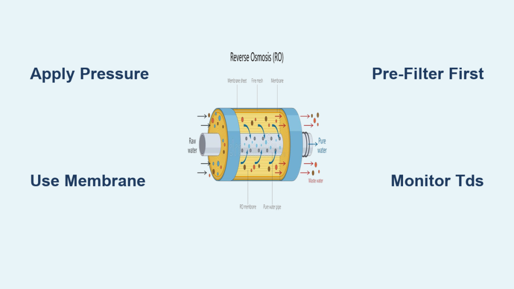 How Reverse Osmosis Filtration Works